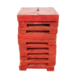 Set de Plaquetas de Madera